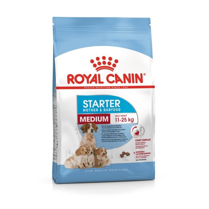 ROYAL CANIN MEDIUM STARTER 15KG
